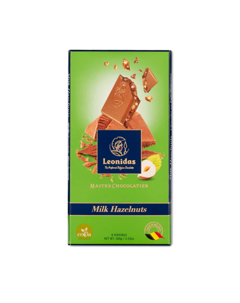 Leonidas milk chocolate bar